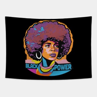 Angela Davis - Black Power Tapestry