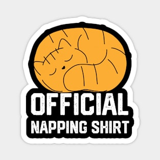 official napping shirt Magnet