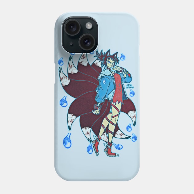 Half-Kitsune Phone Case by TeeJay93