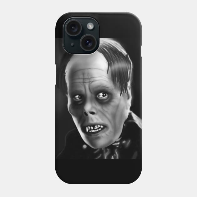 Lon Chaney Phone Case by Vallieboy_art