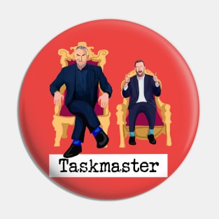 Taskmaster - Greg Davies & Little Alex Horne - gameshow Pin