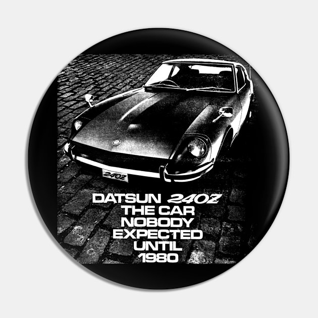 DATSUN 240Z - advert Pin by Throwback Motors