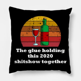 2020 shitshow together - the glue holding this 2020 Pillow