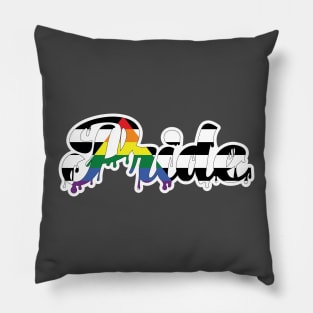 Straight Ally Pride Drip Pillow