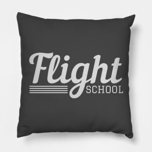 Flight School Pillow