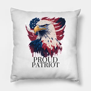 USA Forth of July Independence Day Pillow