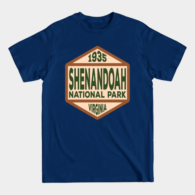 Disover Shenandoah National Park badge - National Park - T-Shirt