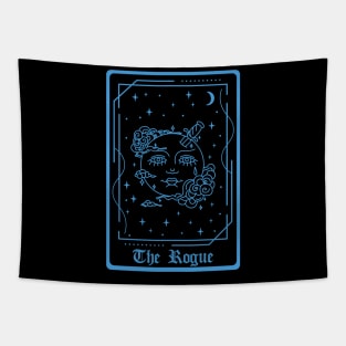 D&D Rogue Class Tarot Card Tapestry