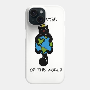 Cat Meowster of the World Phone Case