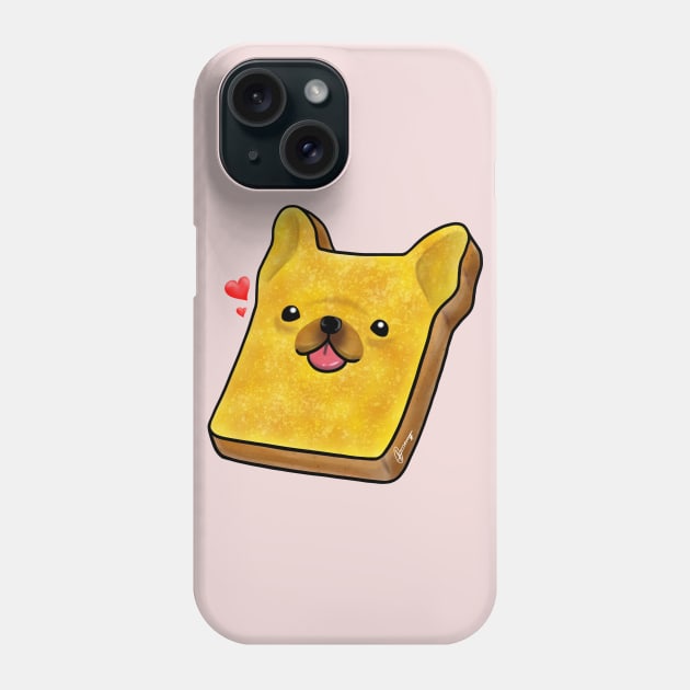 Frenchie Toast Phone Case by Akiraj