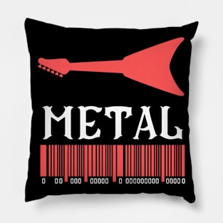 Metal Guitar Pillow