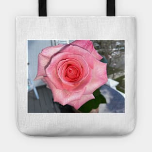 Pink Promise Rose For Breast Cancer Awareness Tote