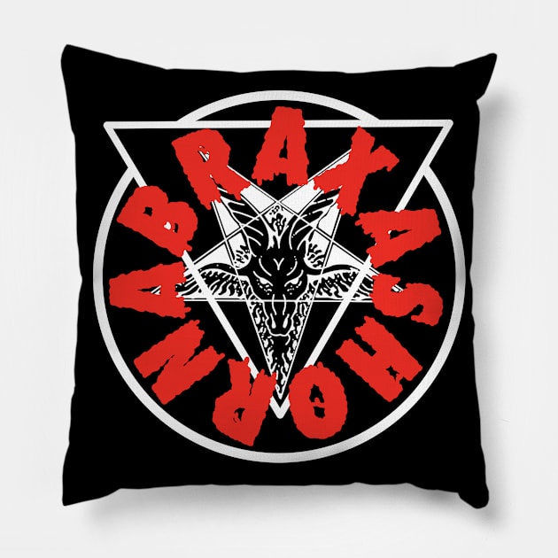 Abraxas Horn Logo Pillow by ATCWhitney