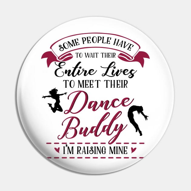 Dancing Mom Daughter Matching Gifts Pin by KsuAnn
