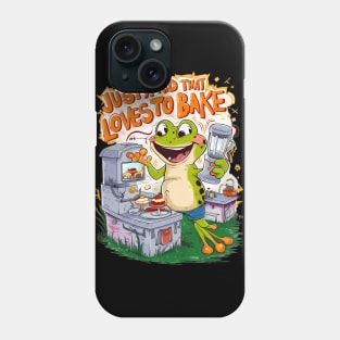 Culinary Explorer: Frogs Stove Adventure Phone Case