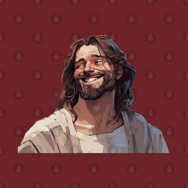 Sarcastic Jesus by obstinator