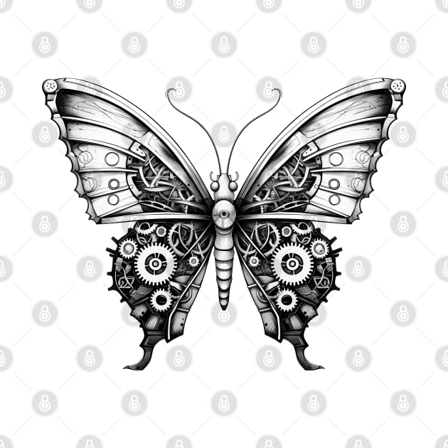 Biomechanical Butterfly by Dazed Pig