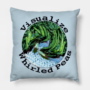 Visualize Whirled Peas Pillow