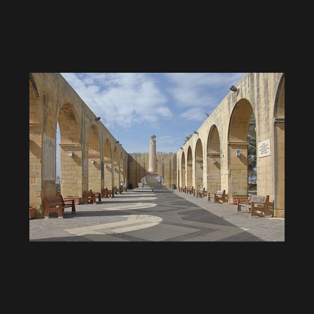 Upper Barrakka Gardens, Valletta, Malta. by Carole-Anne