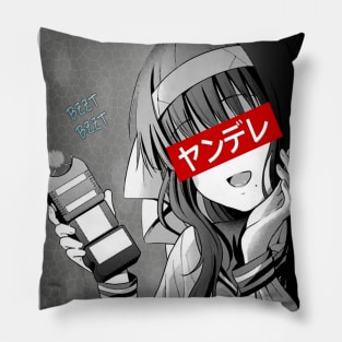 Anime Sad Yandere Girl - Waifu Material Manga Onee-san Pillow