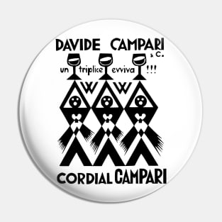 Campari vintage Pin