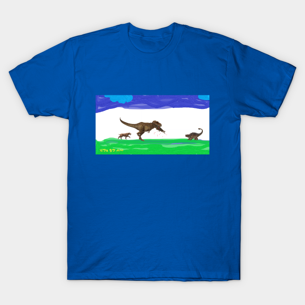 Discover Kids 3D Art Dinosaur Island - Dinosaur Island - T-Shirt