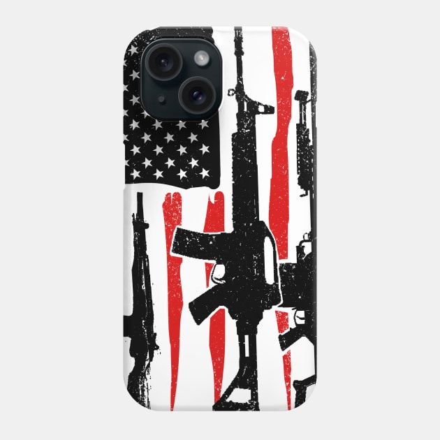 American Hero Flag Phone Case by barmalisiRTB