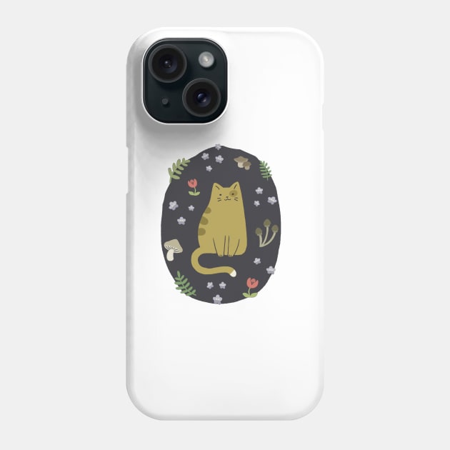 Forest Cat Phone Case by pantera