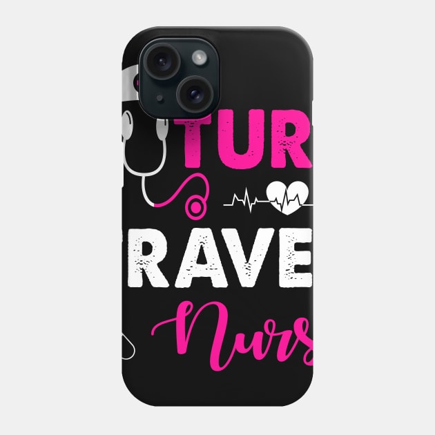 FUTURE TRAVEL NURSE Phone Case by CoolTees