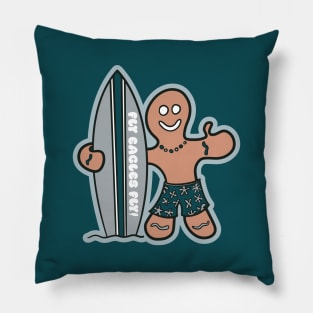 Surfs Up for the Philadelphia Eagles! Pillow