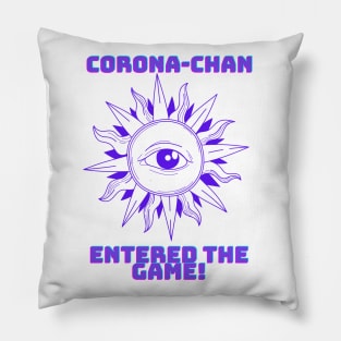 Corona-chan entered the game pandemic design Pillow