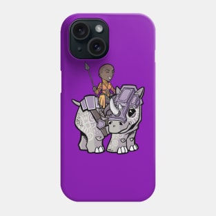 General + War Rhino Phone Case