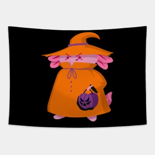 Witchy Axolotol Tshirt Tapestry