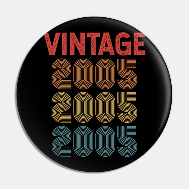 Vintage 2005 16th Birthday Gift 16 Years Old Pin by CoolDesignsDz