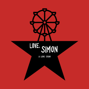 Love, Simon Hamilton Logo Parody T-Shirt