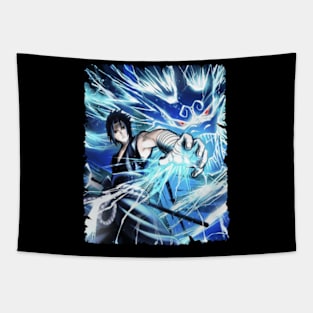 SASUKE UCHIHA MERCH VTG Tapestry