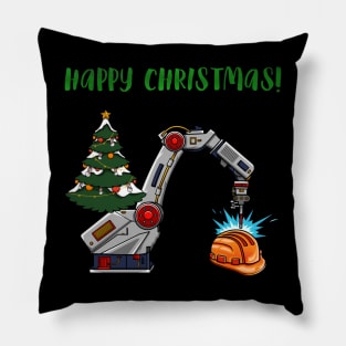 Robot Arm #2 Christmas Edition Pillow