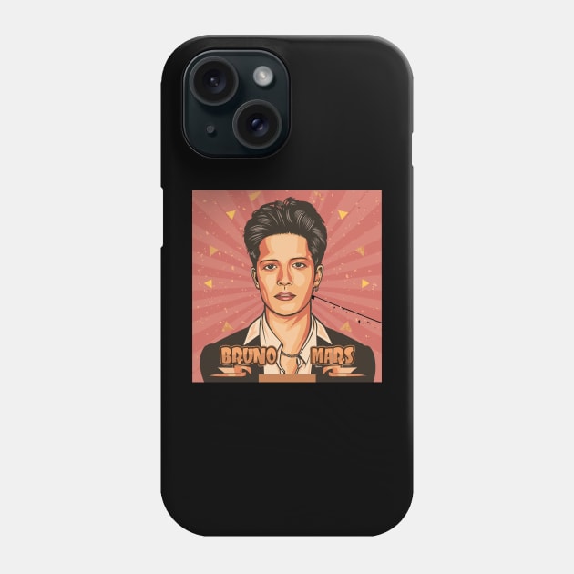 Bruno Mars Phone Case by designfurry 