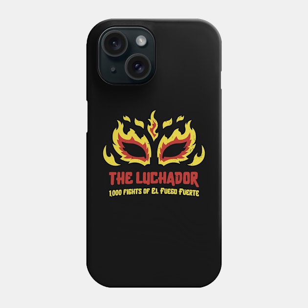 The Luchador: 1,000 Fights of El Fuego Fuerte (Audio Drama Podcast) Phone Case by theluchadorpod