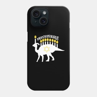 MenoraSaurus - Hanukkah Joke Phone Case