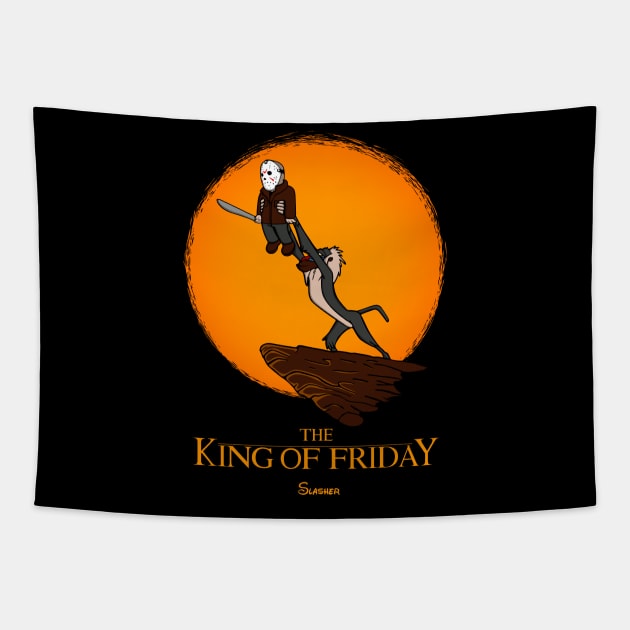 The king of friday Tapestry by Melonseta