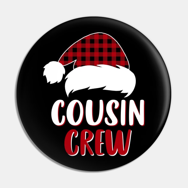 Cousin Crew Red Plaid Santa Hat Family Matching Christmas Pajama Pin by Sincu