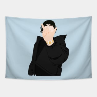 ohgeesy in black fanmade Tapestry