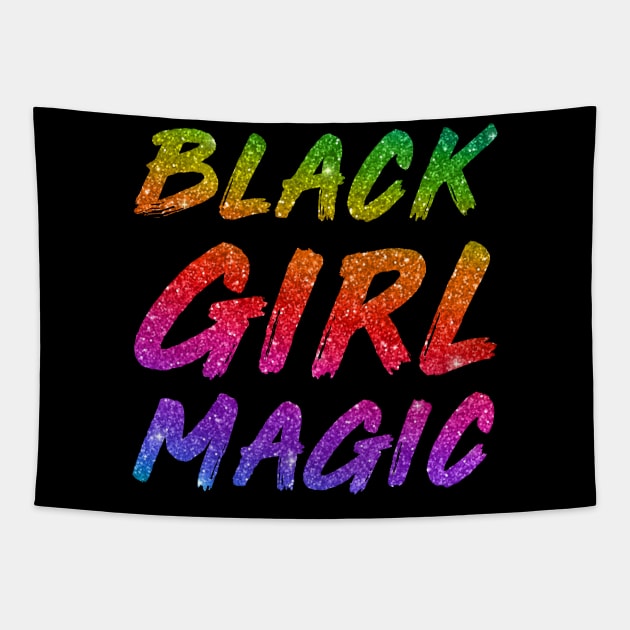 Black girl magic T-Shirt for Black Queen Tapestry by Danielsmfbb