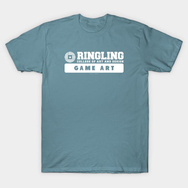 Discover Ringling College - Game Art Wordmark - Ringling College Of Art And Design - T-Shirt