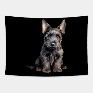 Puppy Scottish Terrier Tapestry