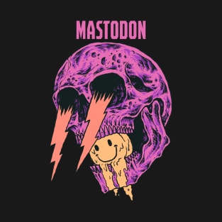 Smiley Skull Mastodon T-Shirt