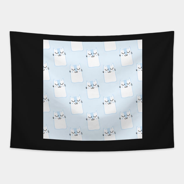 Cat Lover Gifts Cute Kitty Design Tapestry by tamdevo1