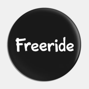 Freeride in White Pin