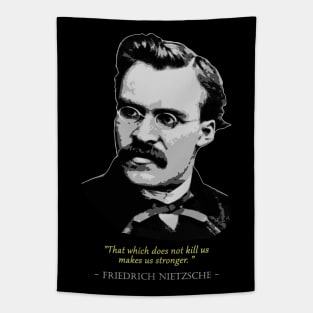 Friedrich Nietzsche Quote Tapestry